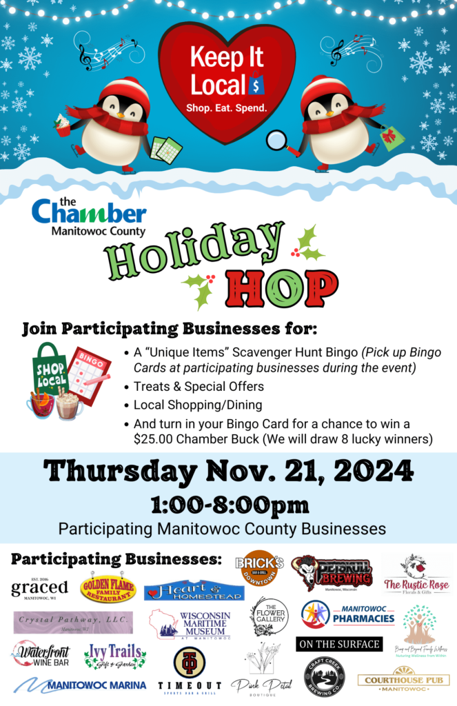 2024 Holiday Hop Manitowoc County WI